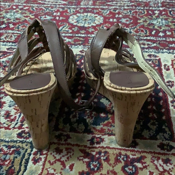 MARC FISHER Dark Brown Leather 61/2M - Picture 5 of 5